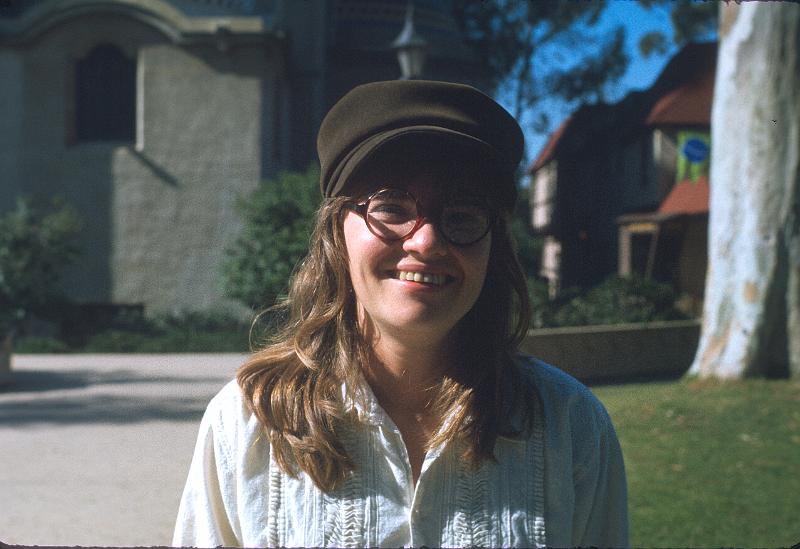 0350-Judy in Balboa Park.jpg - Judy.  Balboa Park, San Diego, California